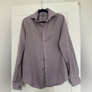 Michael Kors Lavender Button Down Shirt size M